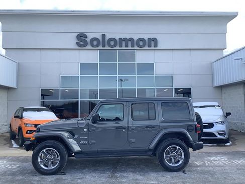 Certified 2022 Jeep Wrangler Unlimited Sahara w/ LED Lighting Group image 1