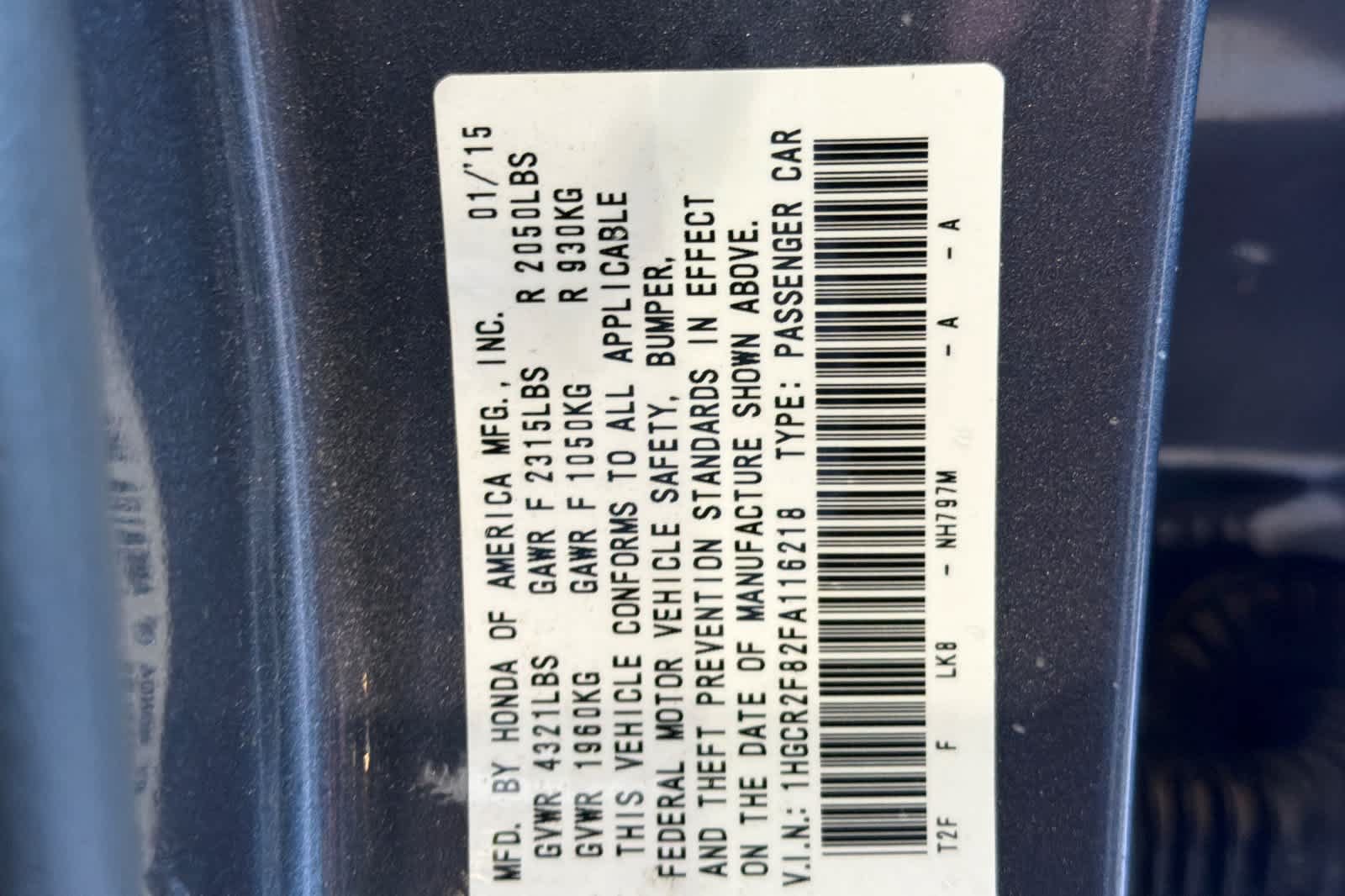 Used 2015 Honda Accord EX-L image 27