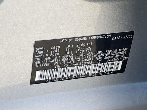 Certified 2025 Subaru Legacy Premium image 31
