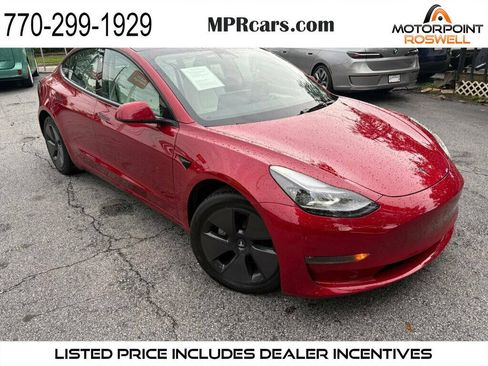 Used 2023 Tesla Model 3 Long Range AWD/4WD image 1