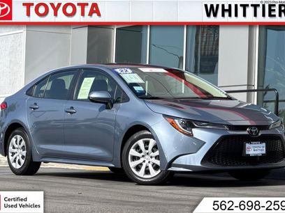 Certified 2022 Toyota Corolla LE