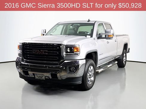 Used 2016 GMC Sierra 3500 SLT w/ Duramax Plus Package image 3