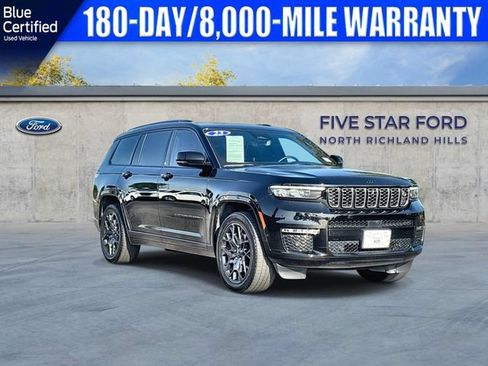 Used 2023 Jeep Grand Cherokee L Summit w/ Advanced Protech Group IV AWD/4WD image 1