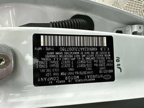 Used 2018 Hyundai Kona SEL w/ SEL Tech Package 02 FWD image 34
