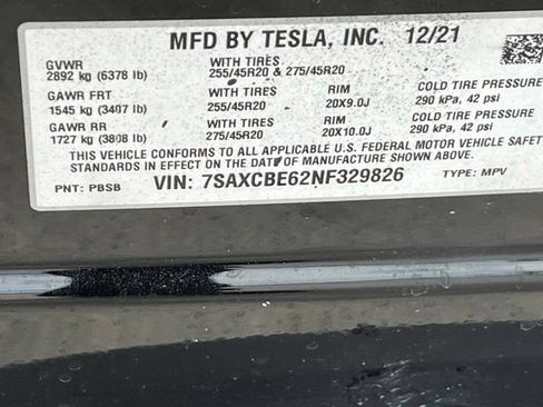 Used 2022 Tesla Model X Plaid AWD/4WD image 25
