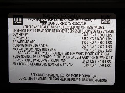 Used 2025 Chevrolet Tahoe RST image 73