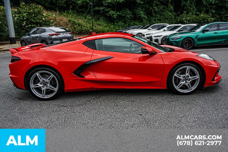 Used 2021 Chevrolet Corvette Stingray Preferred Cpe w/ Z51 Performance Package RWD image 8
