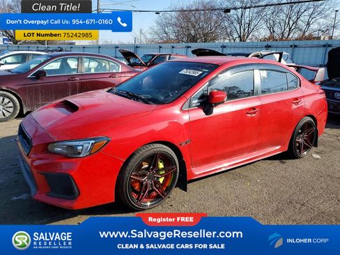 Used 2018 Subaru WRX STI w/ Popular Package #1 image 1