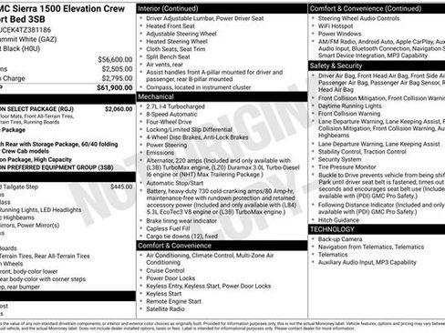 New 2026 GMC Sierra 1500 Elevation w/ Elevation Select Package AWD/4WD image 9