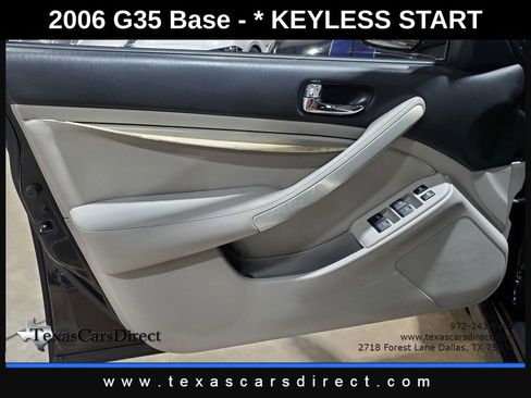 Used 2006 INFINITI G35 Sedan w/ (P02) Premium Pkg B image 8