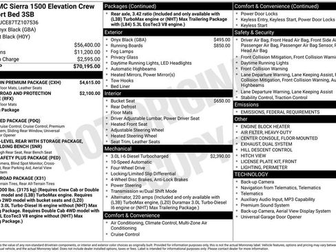 New 2026 GMC Sierra 1500 Elevation w/ Elevation Premium Package image 6