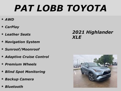 Used 2021 Toyota Highlander XLE image 19