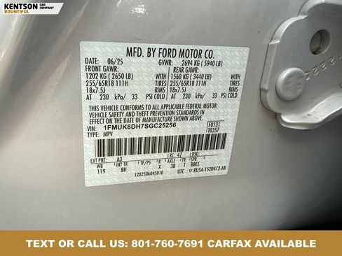 Used 2025 Ford Explorer Active AWD/4WD image 33