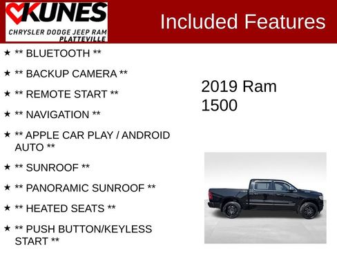 Used 2019 RAM 1500 Limited image 2
