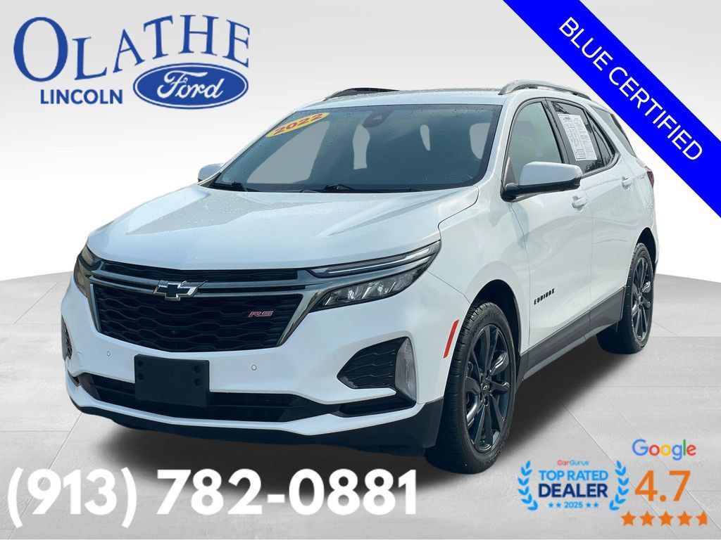 Used 2022 Chevrolet Equinox RS w/ RS Leather Package AWD/4WD 360° Tour