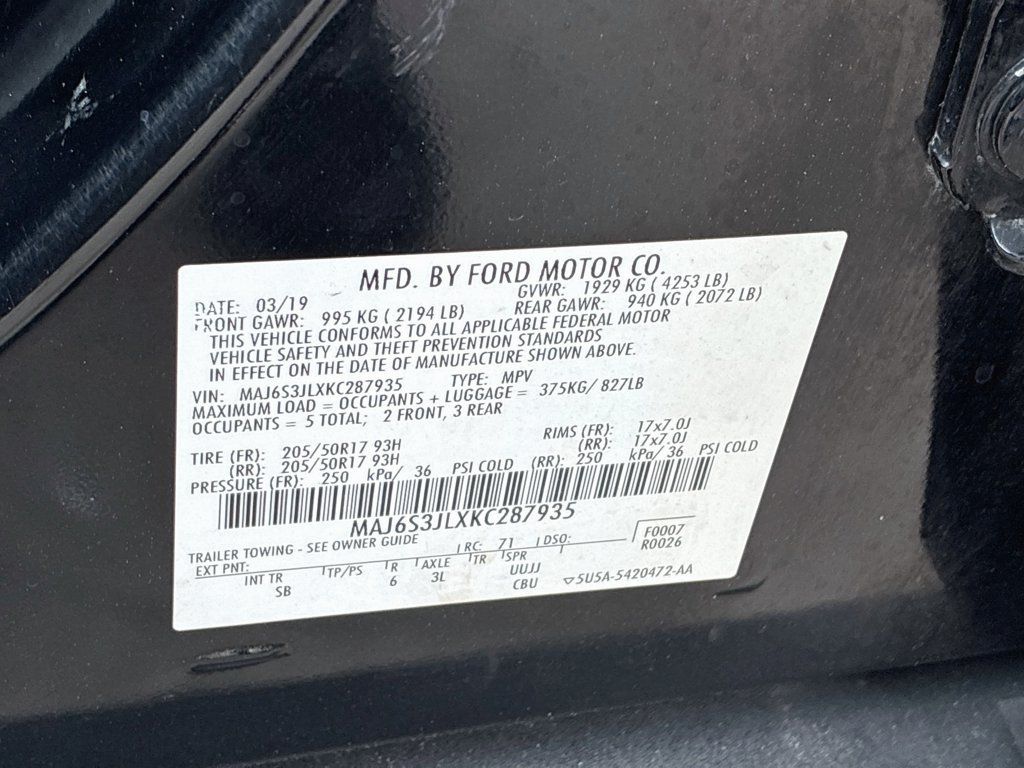 Used 2019 Ford EcoSport SES AWD/4WD image 30