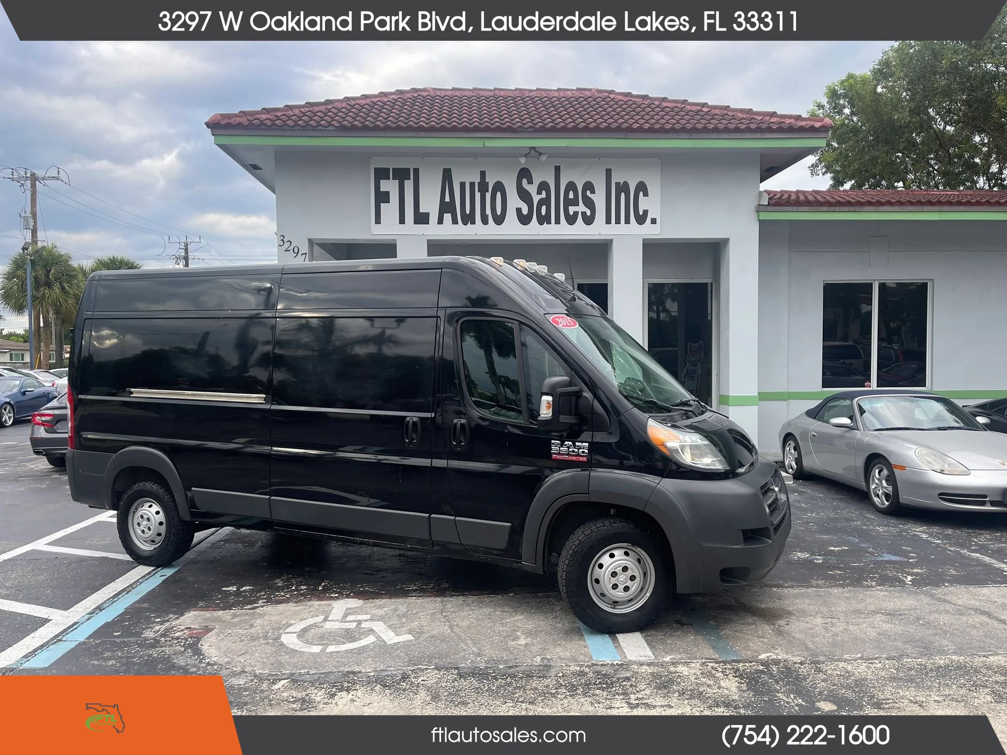 Used 2015 RAM ProMaster 3500 w/ Mopar Trailer Tow Group FWD image 1