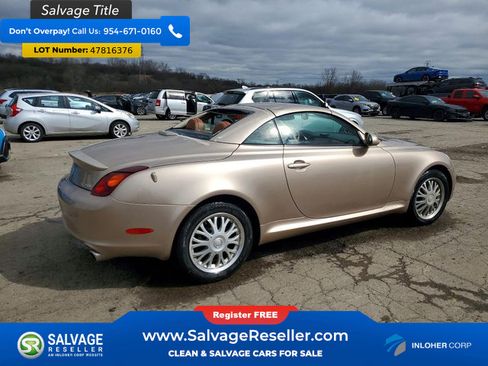 Used 2005 Lexus SC 430 Convertible image 4