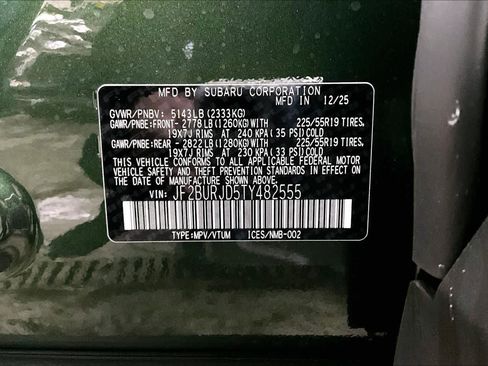 New 2026 Subaru Outback Touring XT image 20