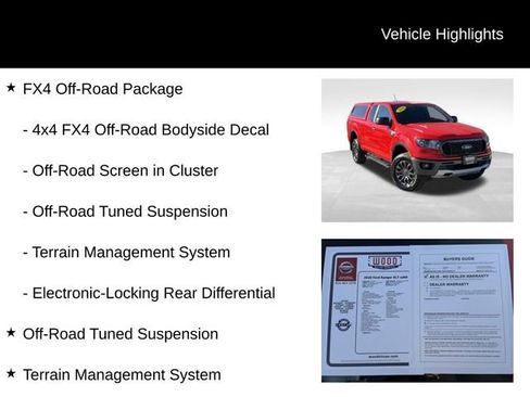 Used 2020 Ford Ranger XLT w/ Equipment Group 302A Luxury image 6