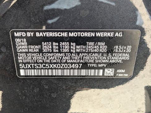 Used 2019 BMW X3 M40i w/ Premium Package AWD/4WD image 34