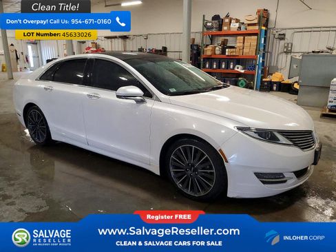 Used 2016 Lincoln MKZ AWD w/ Equipment Group 300A Reserve image 5