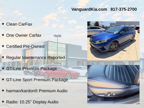 Certified 2024 Kia Forte GT-Line w/ GT-Line Premium Package FWD image 6