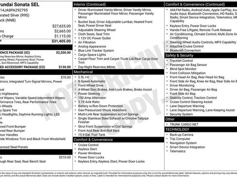 Used 2023 Hyundai Sonata SEL w/ Convenience Package image 8