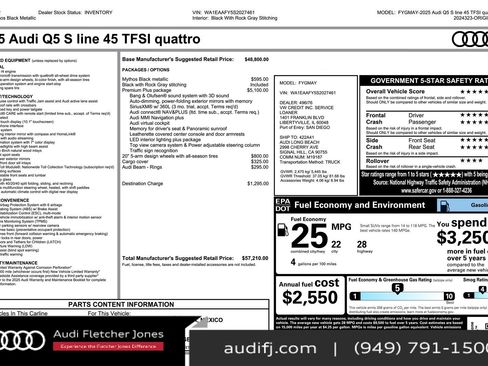 Used 2025 Audi Q5 2.0T Premium Plus w/ Premium Plus Package image 26