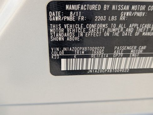 Used 2011 Nissan Leaf SL FWD image 22