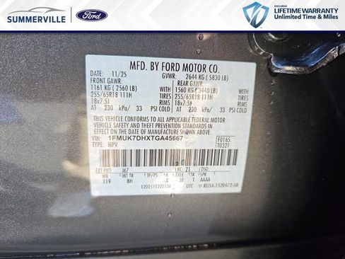 New 2026 Ford Explorer Active image 37