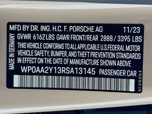 Certified 2024 Porsche Taycan RWD image 33