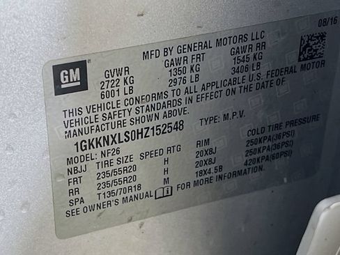 Used 2017 GMC Acadia Denali w/ LPO, Floor Liner Package AWD/4WD image 32