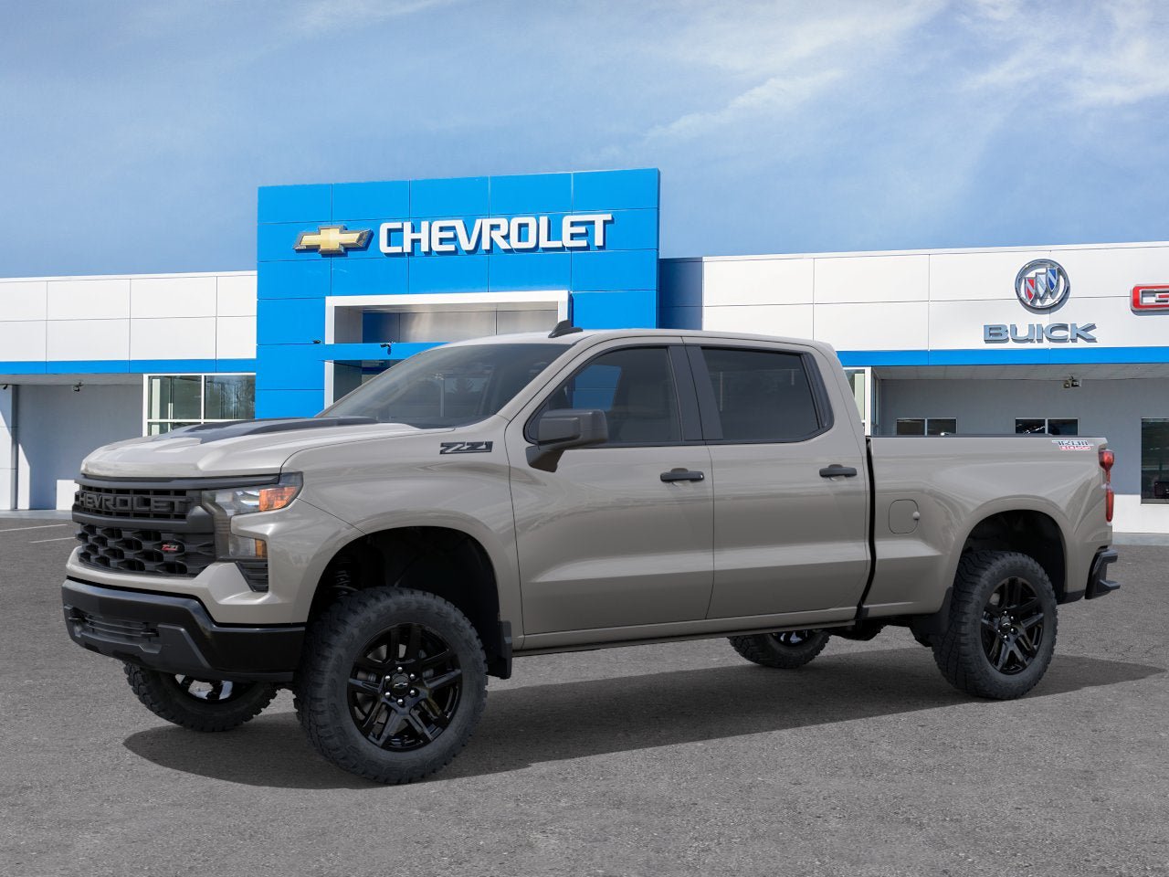 New 2026 Chevrolet Silverado 1500 Custom Trail Boss w/ Dark Appearance Package AWD/4WD image 2