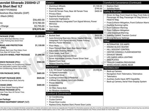 New 2026 Chevrolet Silverado 2500 LT w/ Safety Package AWD/4WD image 21