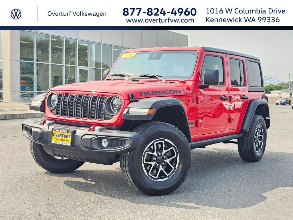 Used 2024 Jeep Wrangler Unlimited Rubicon AWD/4WD image 1