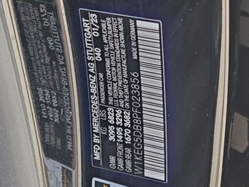 Certified 2023 Mercedes-Benz EQE AMG 4MATIC Sedan image 25