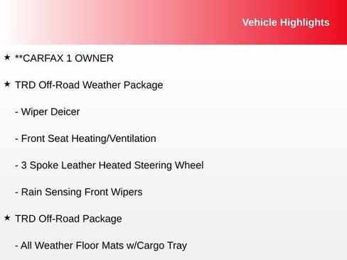 Used 2021 Toyota RAV4 TRD Off-Road w/ TRD Off-Road Weather Package AWD/4WD image 9