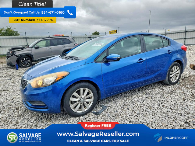 Used 2014 Kia Forte LX w/ Popular Package FWD image 1