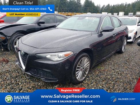 Used 2017 Alfa Romeo Giulia Ti w/ TI Lusso Light Wood Package AWD/4WD image 1