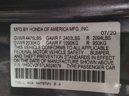 Used 2020 Honda Accord EX-L image 33