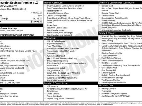 Used 2021 Chevrolet Equinox Premier FWD image 7