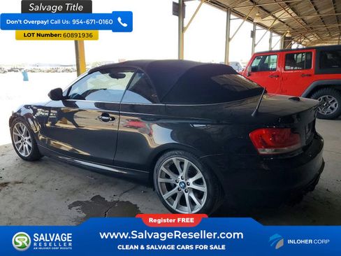 Used 2012 BMW 135i Convertible RWD image 3