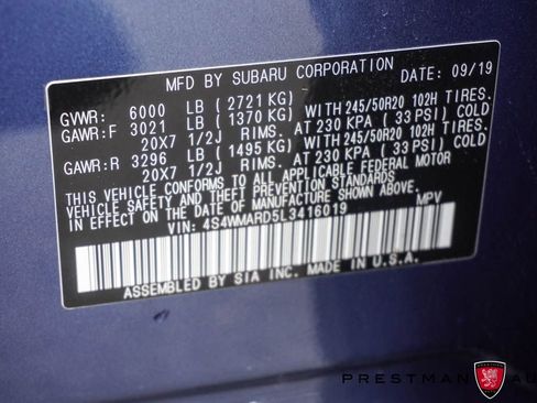 Used 2020 Subaru Ascent Touring w/ Popular Package #3 AWD/4WD image 26