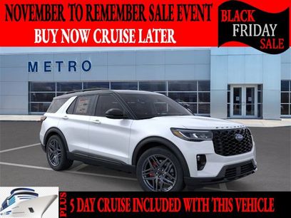 New 2025 Ford Explorer ST w/ Sun And Sound Package