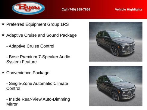 Used 2025 Chevrolet TrailBlazer RS w/ Convenience Package AWD/4WD image 12