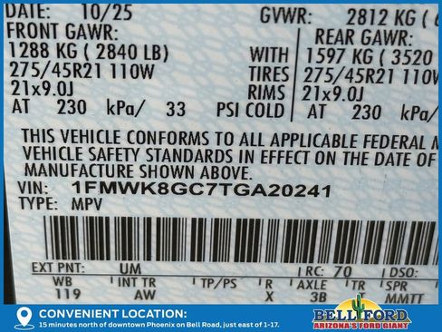 Used 2026 Ford Explorer ST AWD/4WD image 12
