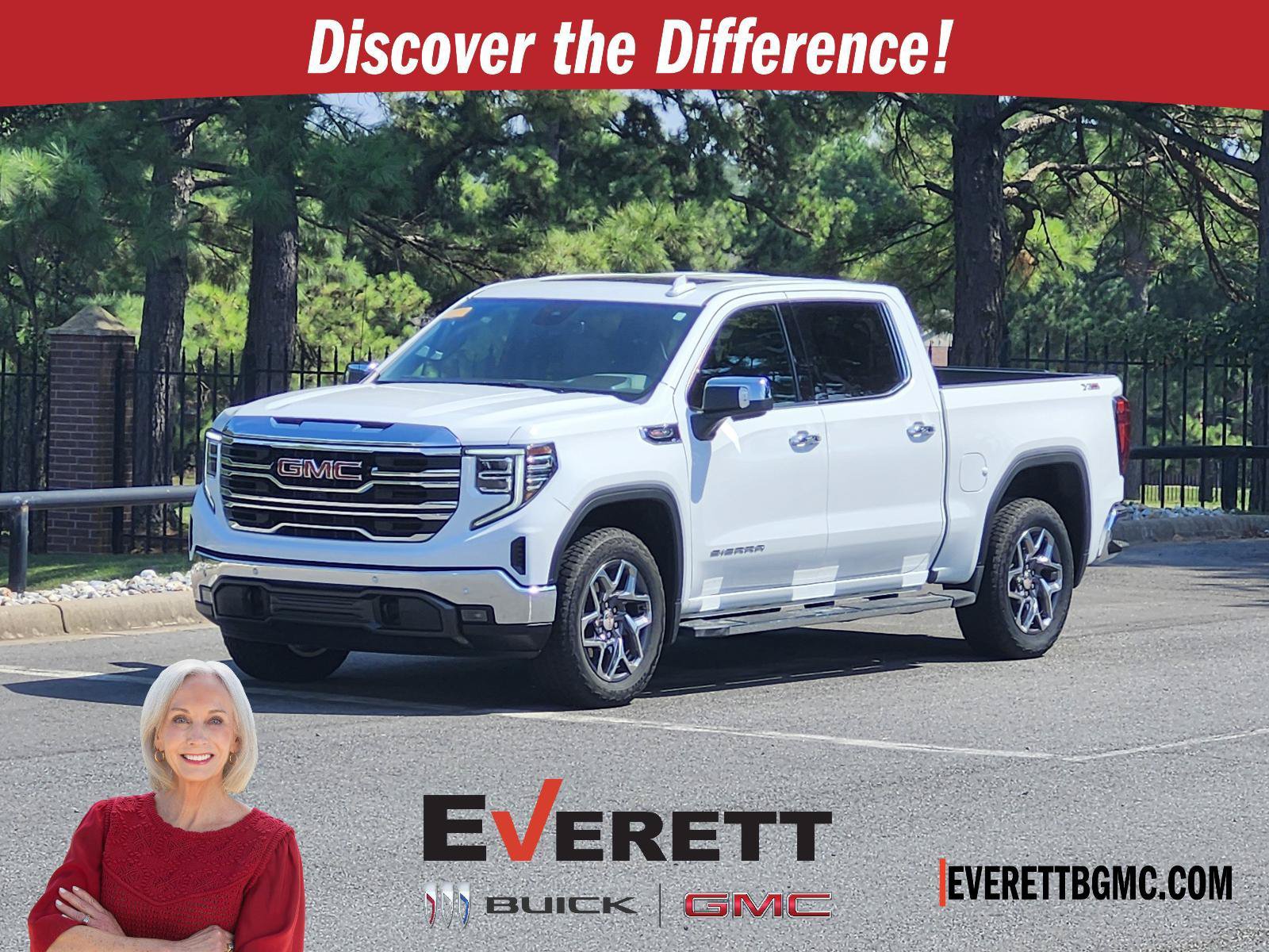Certified 2025 GMC Sierra 1500 SLT w/ SLT Premium Plus Package AWD/4WD image 1