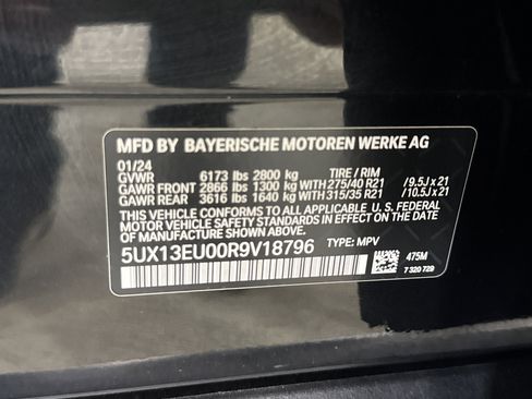 Certified 2024 BMW X5 sDrive40i w/ Premium Package image 38