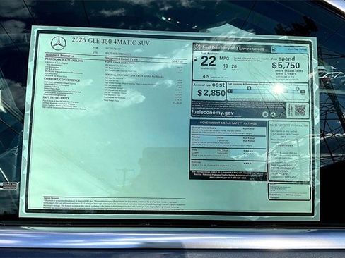 New 2026 Mercedes-Benz GLE 350 4MATIC image 16